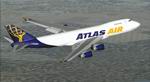 FS2000
                  Atlas Air B-747-400F